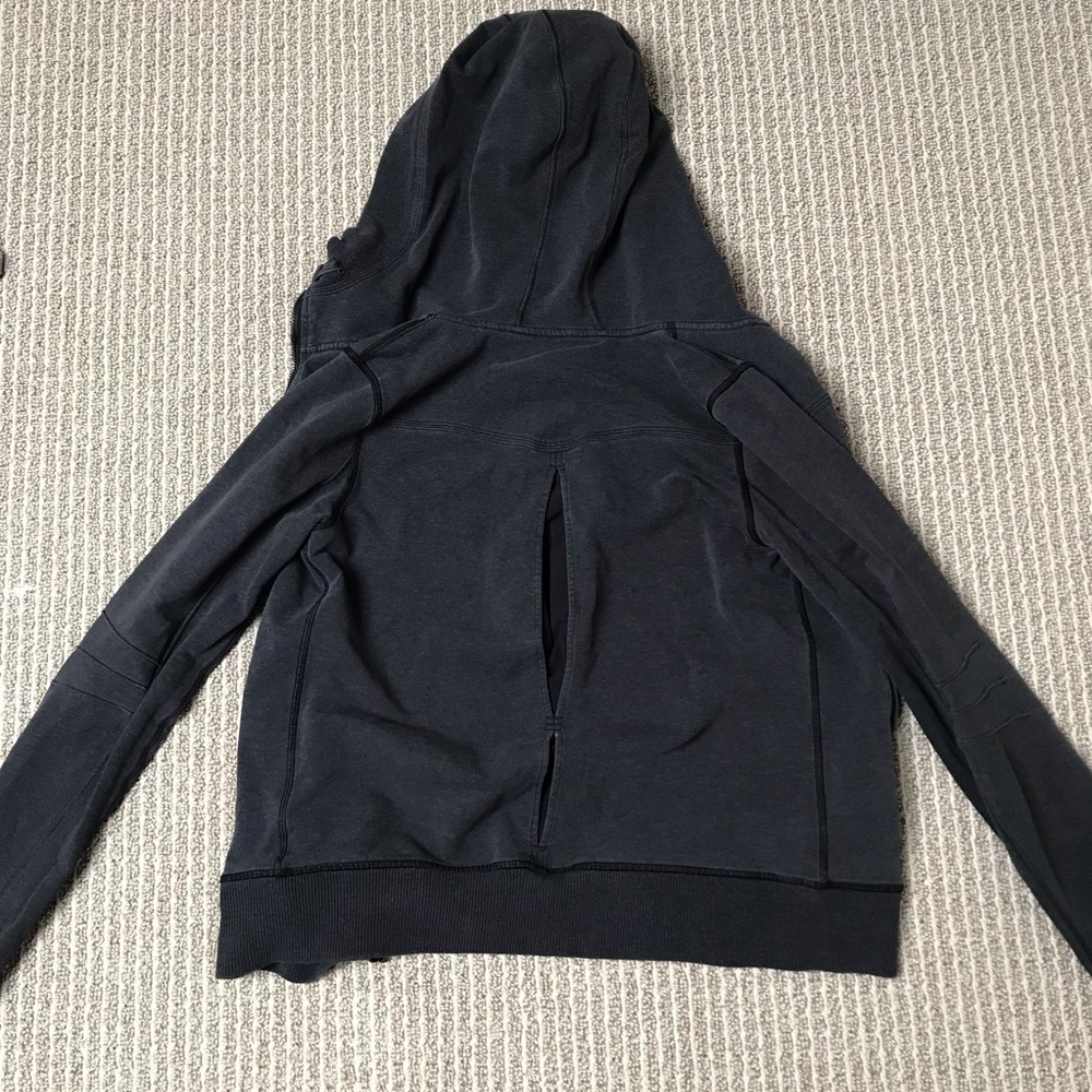 MUST GO 
lululemon dark grey zip up